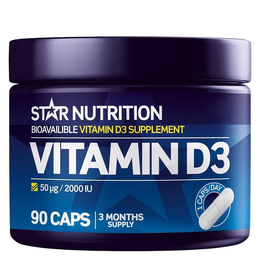Star Nutrition Vitamin D3 90pcs