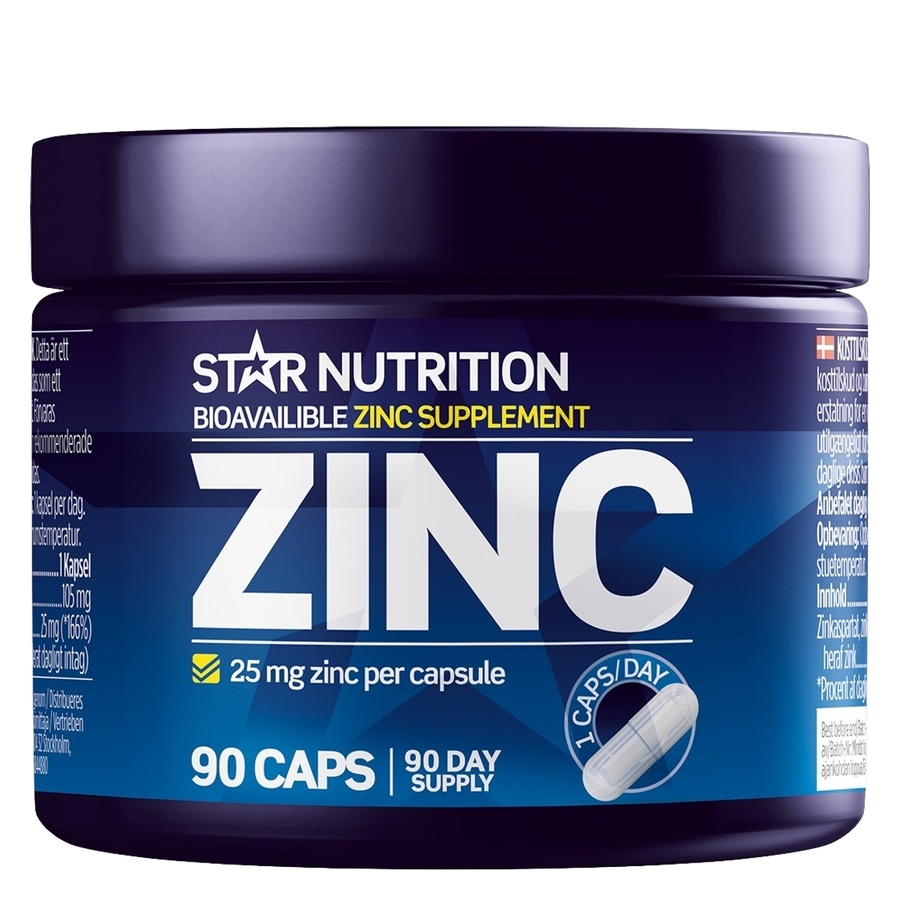 Star Nutrition Zinc 25mg 90pcs