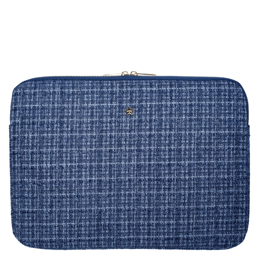 DARK Tweed Mac Cover Grisalle Blue