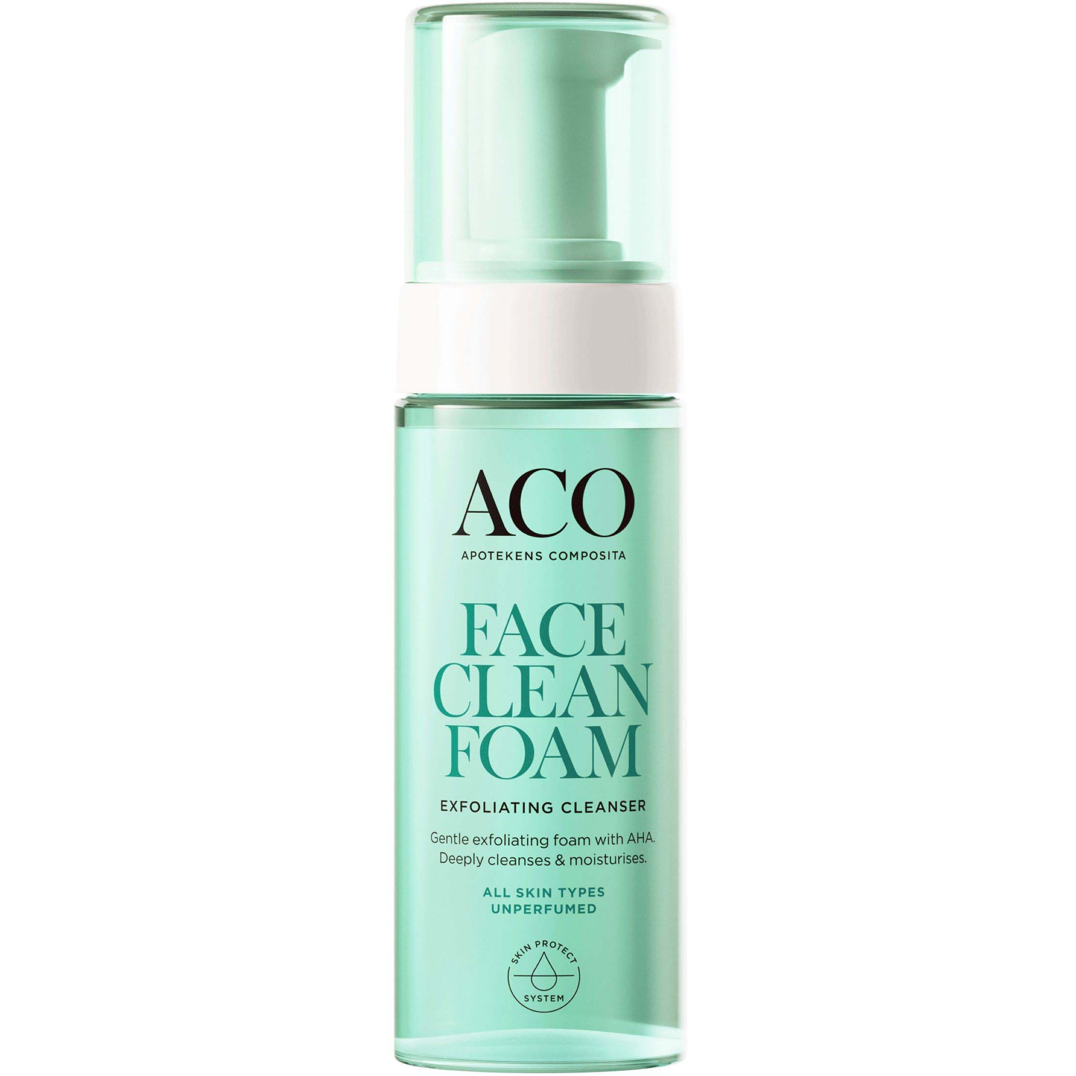 ACO Face Exfoliating Cleansing Foam 150 ml