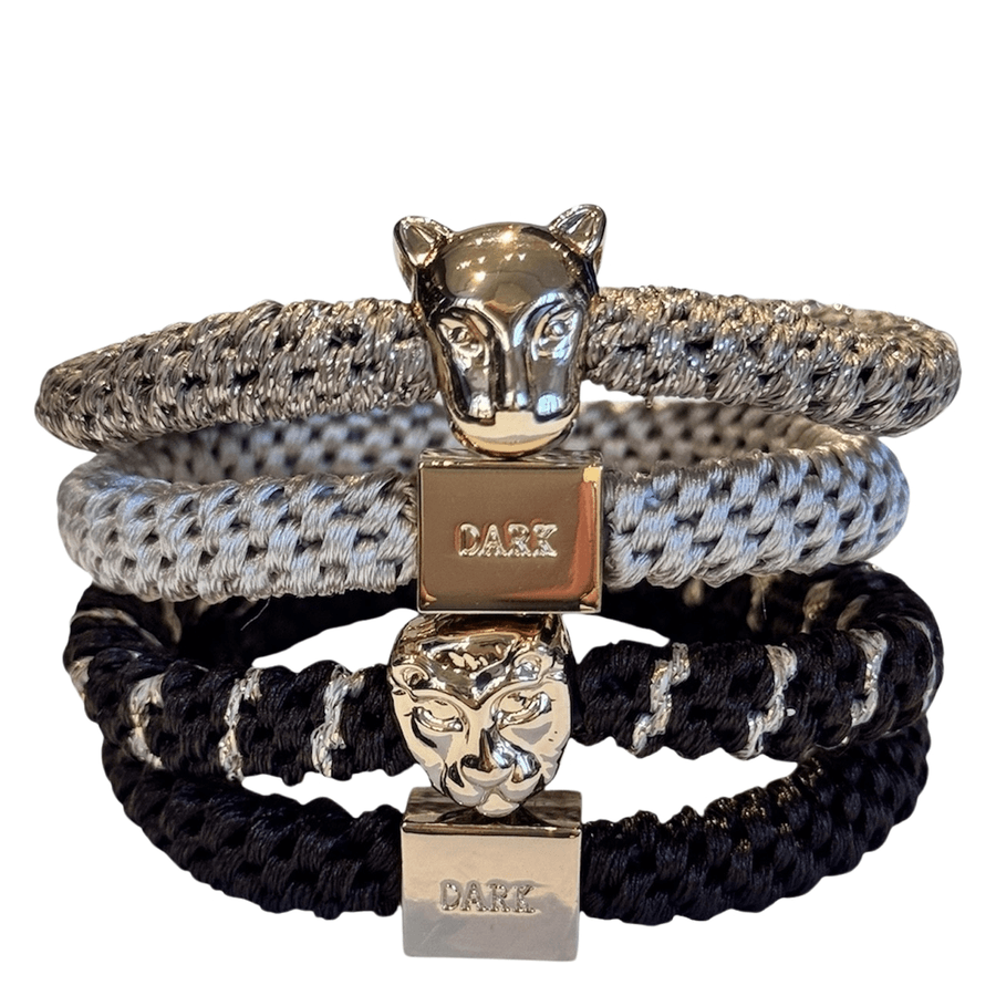 DARK Fat Hair Ties Combo Chocolate Brown Mix
