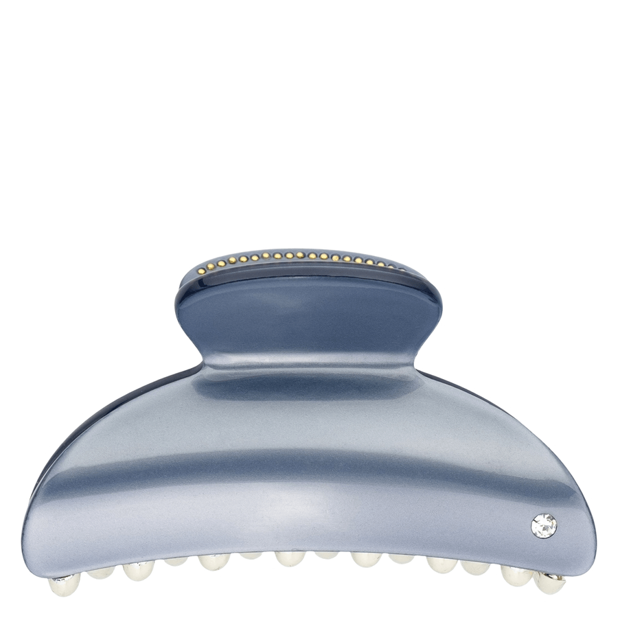 DARK Hair Claw Large Grisalle Blue