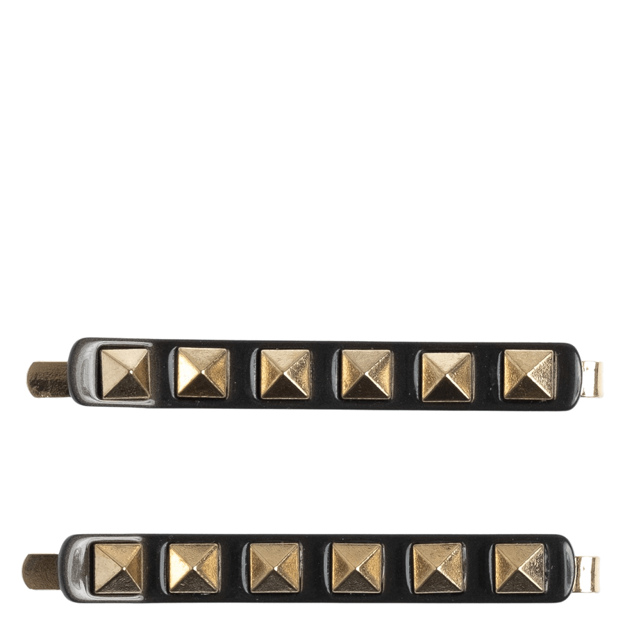 DARK Stud Bobby Pin Chocolate Brown