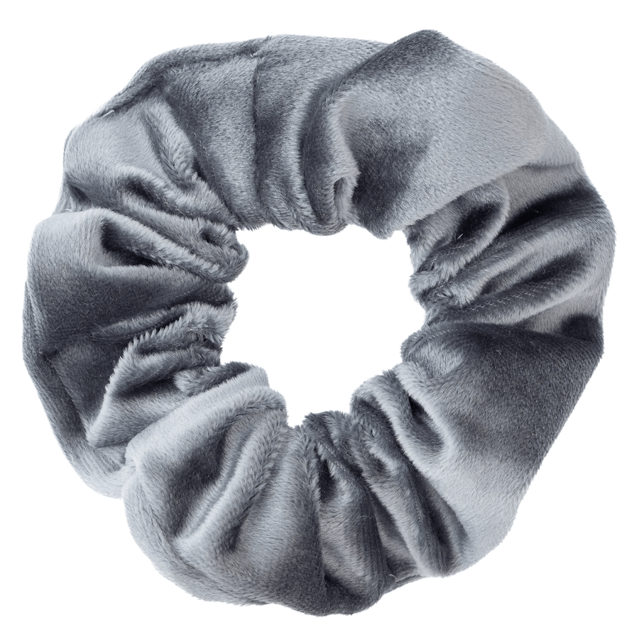 DARK Velvet Scrunchie Sparkled Dark Sage
