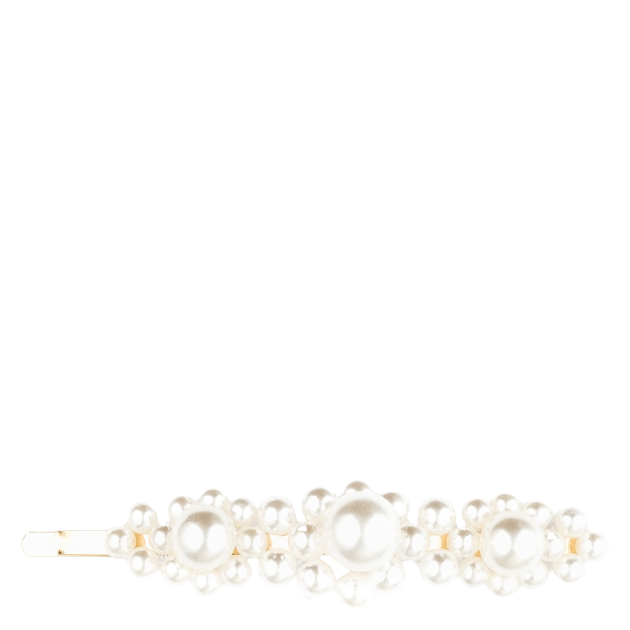 DARK Vintage Pearl Big Pin White