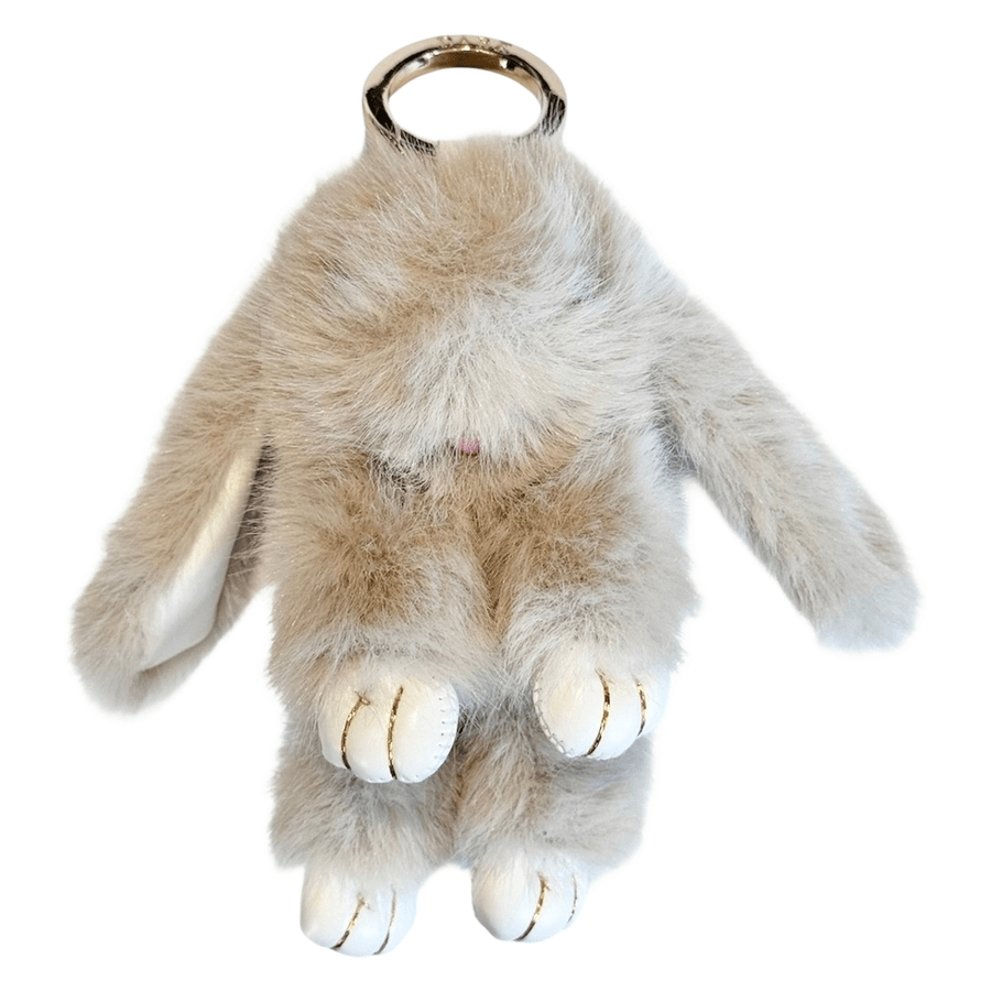 DARK Bunny Bag Charm Sand