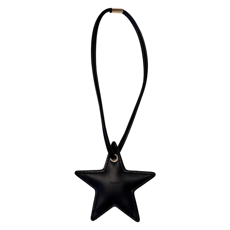 DARK Star Bag Charm Black