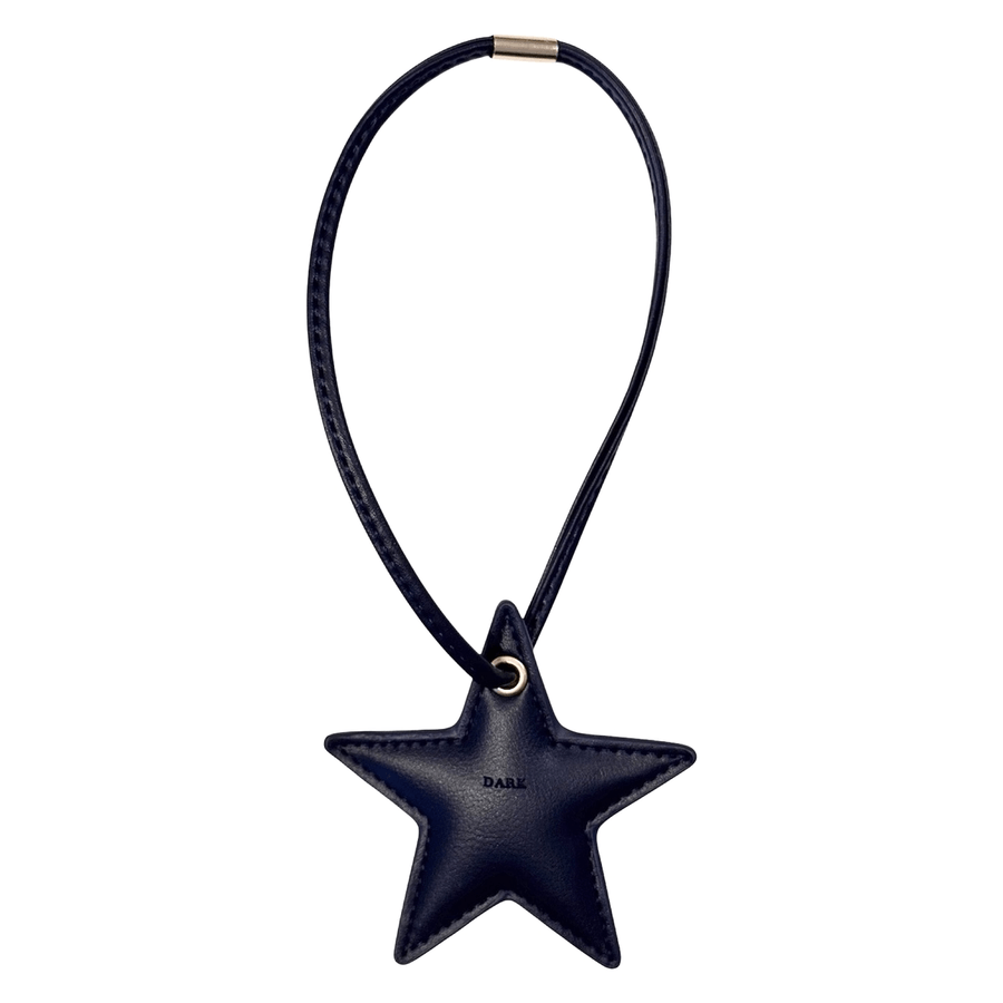DARK Star Bag Charm Navy Blue