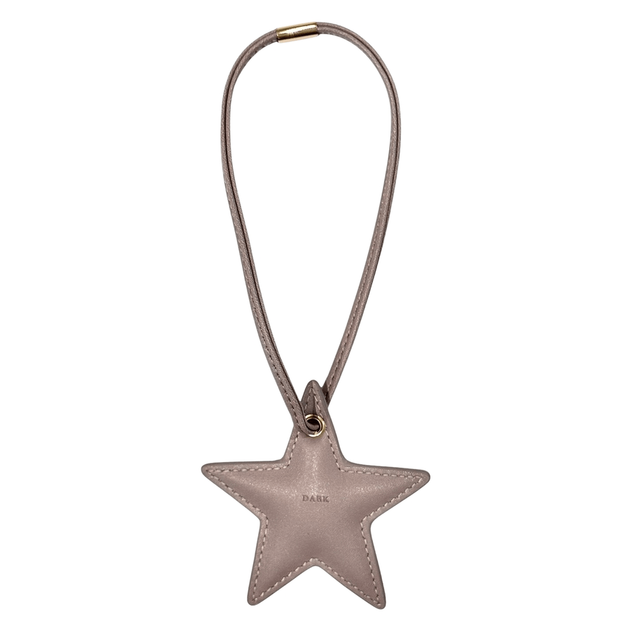 DARK Star Bag Charm Warm Taupe