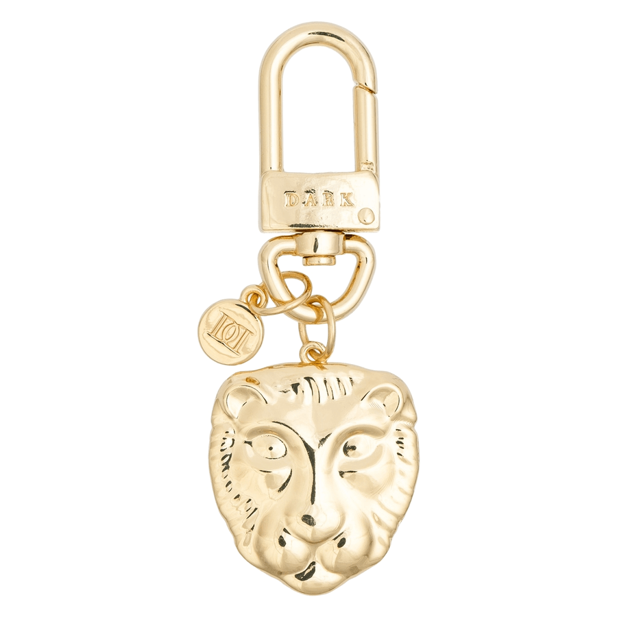 DARK Metal Sign Bag Charm Lion