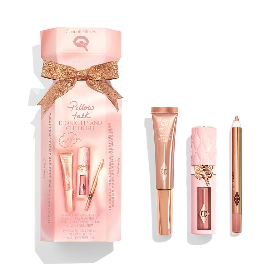 Pillow Talk Iconic Lip and Cheek Kit Charlotte Tilbury Pillow Talk Iconic Lip And Cheek Kit Gift Box