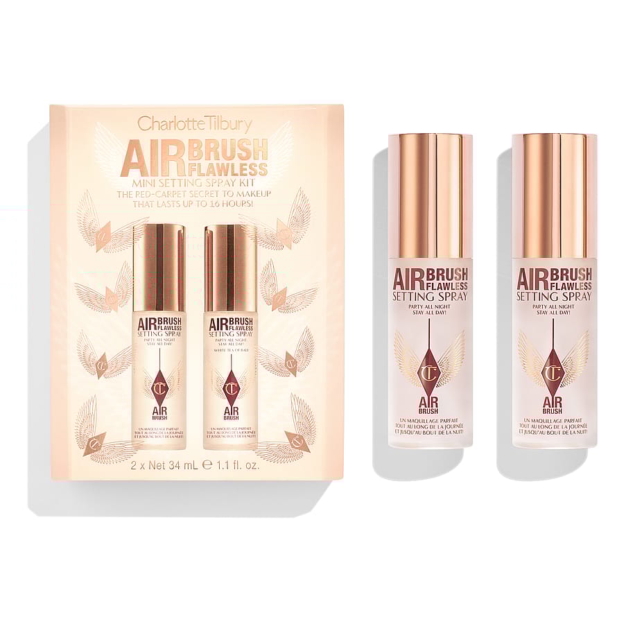 Airbrush Flawless Mini Setting Spray Kit Charlotte Tilbury Airbrush Flawless Mini Setting Spray Kit Gift Box