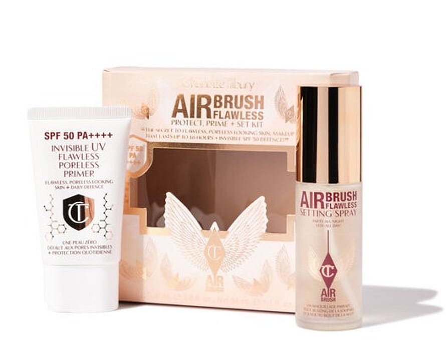 Airbrush Flawless Protect, Prime + Set Kit Charlotte Tilbury Airbrush Flawless Protect, Prime + Set Kit Gift Box