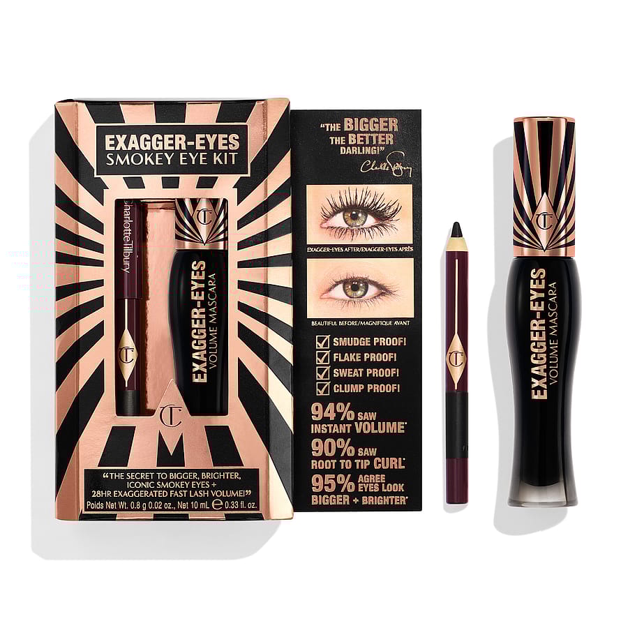 Charlotte Tilbury Exagger-Eyes Smokey Eye Kit Gift Box Charlotte Tilbury Exagger-Eyes Smokey Eye Kit Gift Box