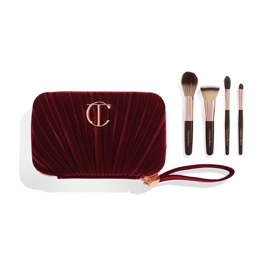 Charlotte's Hollywood Mini Brush Set Charlotte Tilbury Charlotte'S Hollywood Mini Brush Set Gift Box