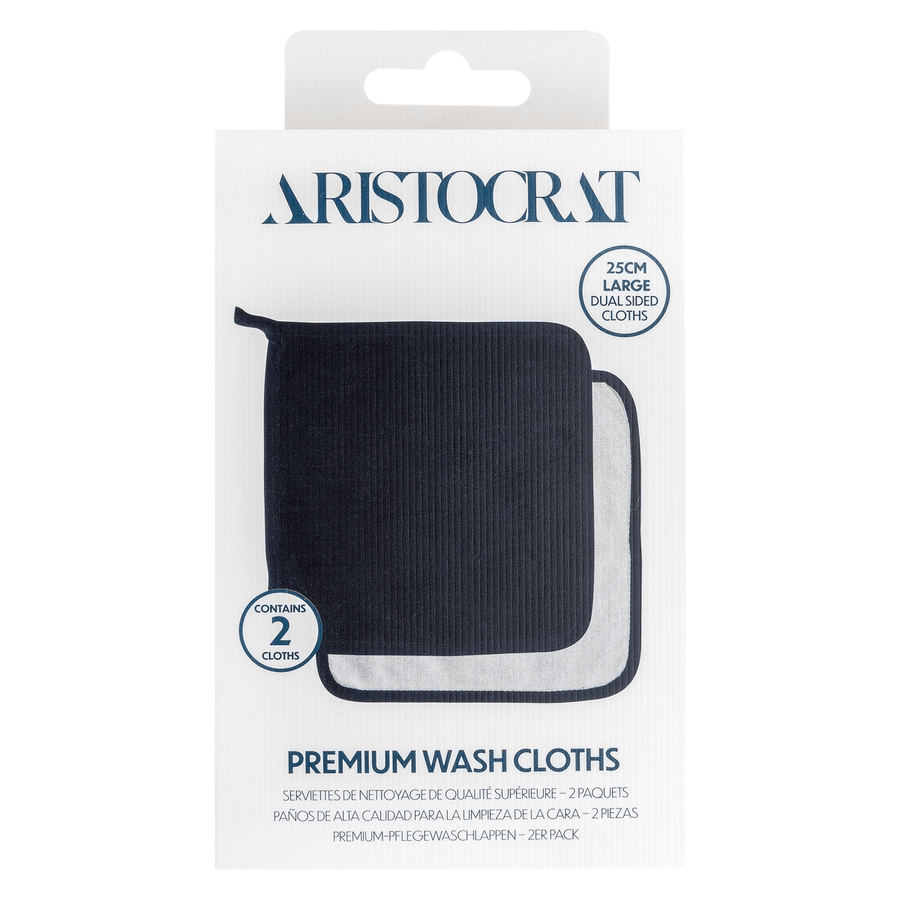 Aristocrat Premium Grooming Wash Cloths 2pcs