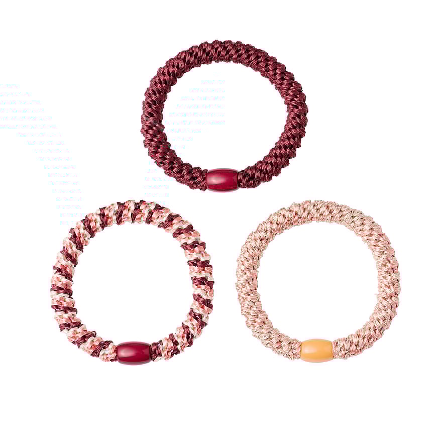 Woven Hair Ties 3-pack 3 pcs