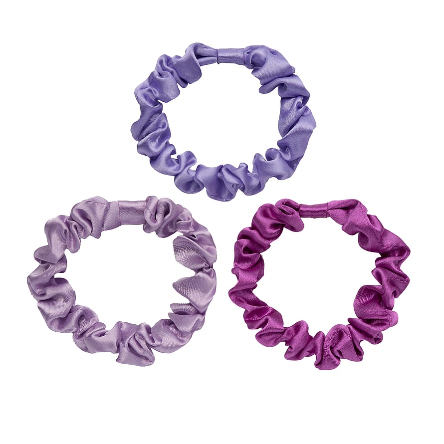 Slim Scrunchies 3-pack Purple