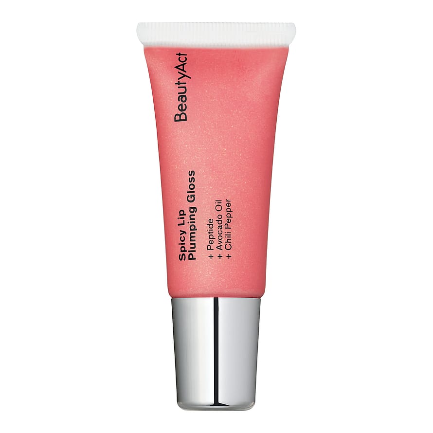 Spicy Lip Plumping Gloss Ginger Spice Glitter