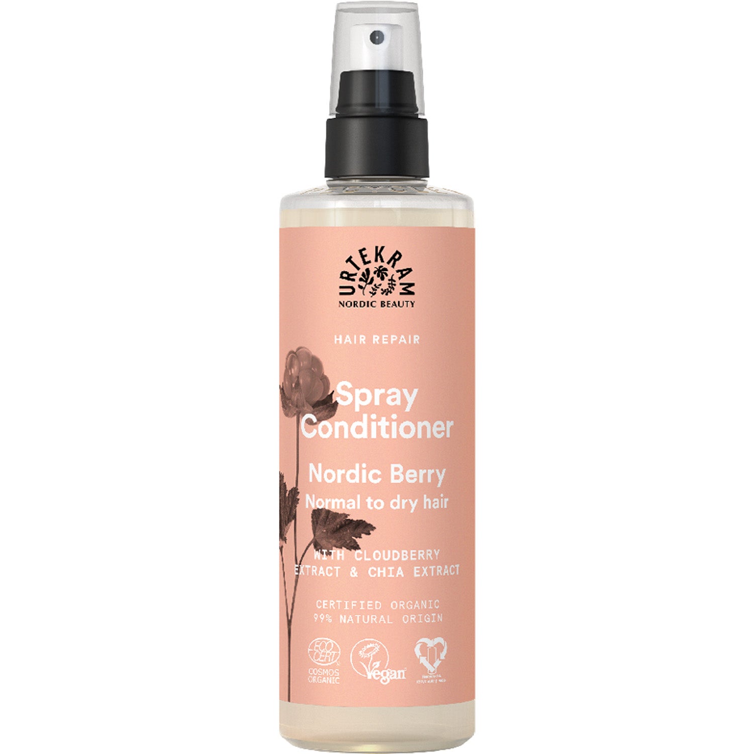 Urtekram Nordic Berry Spray Conditioner Normal/Dry - 250 ml