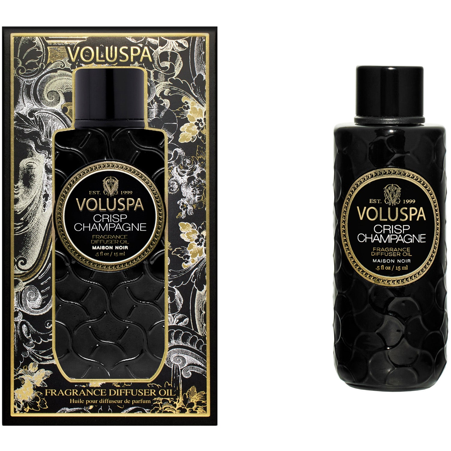 Voluspa Ultrasonic Diffuser Fragrance Oil Crisp Champagne - 15 ml