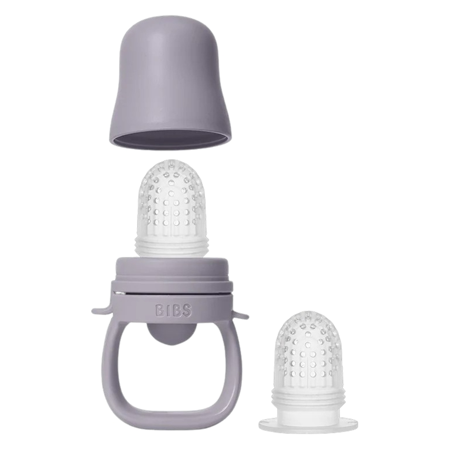 BIBS Baby Feeder Fossil Grey