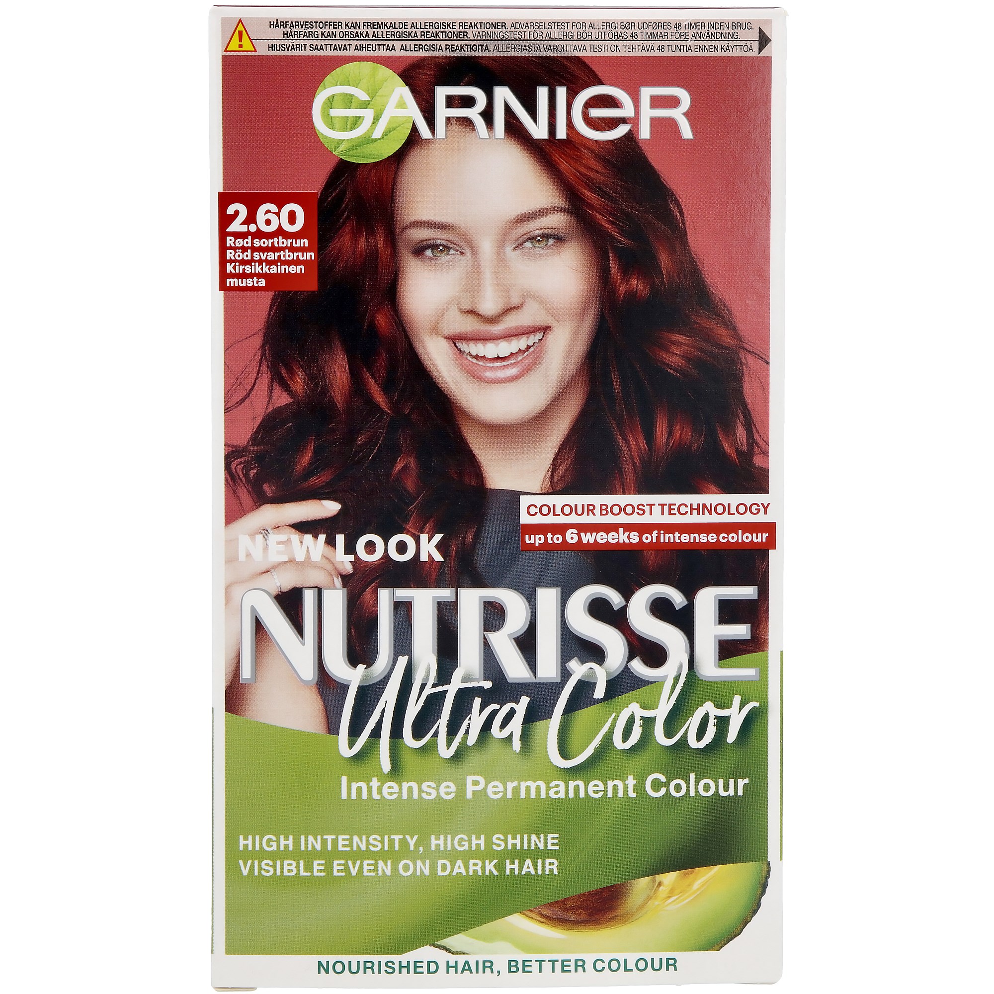 Garnier Nutrisse Nutrisse Ultra Color 2.60 Röd Svartbrun 2.60 Dee