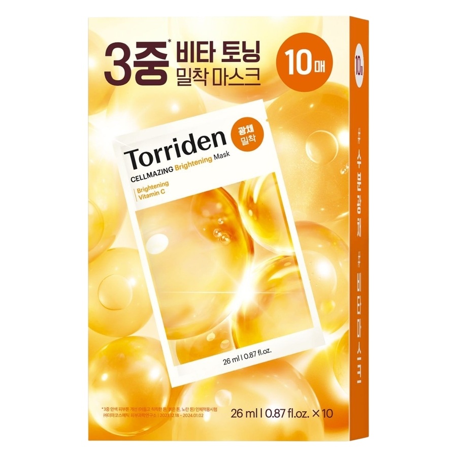 Torriden CELLMAZING Brightening Mask 10 st