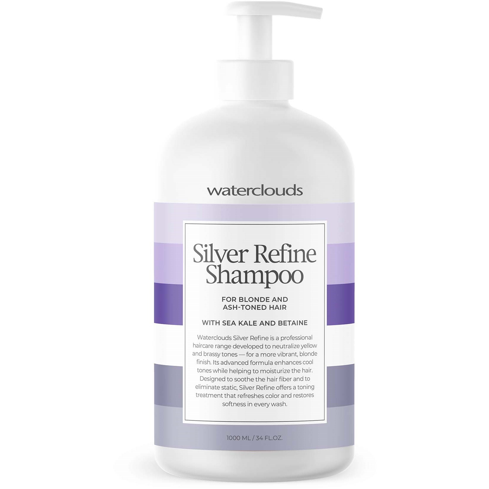 Waterclouds Silver Refine Shampoo 1000 ml