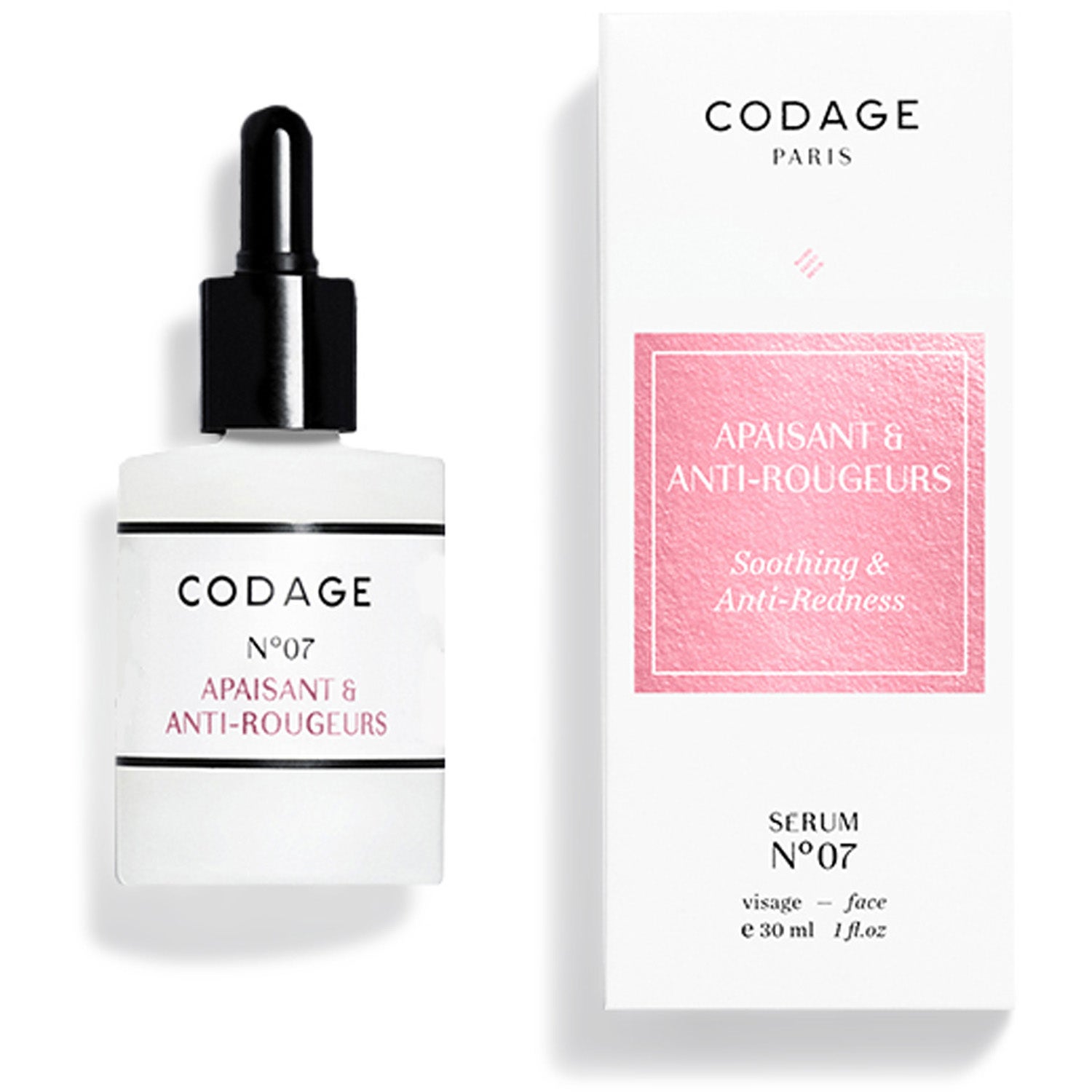 Codage Paris The Serum N°07 Soothing & Anti-Redness - 30 ml