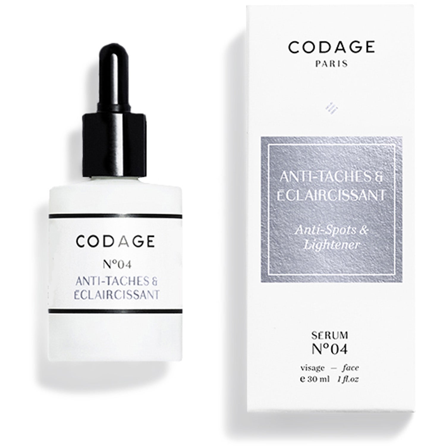 Codage Paris The Serum N°04 Anti-Spots & Lightener - 30 ml
