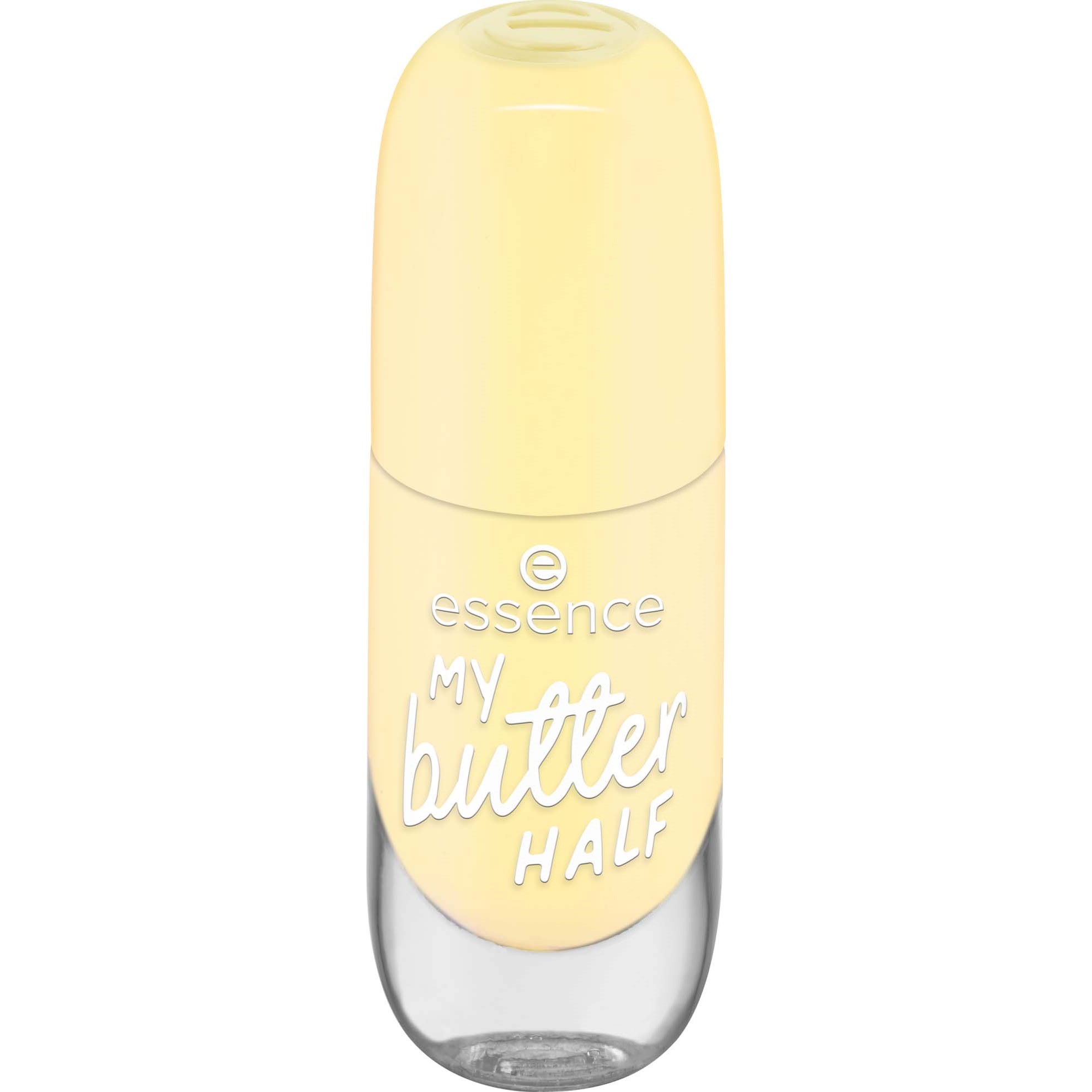 essence gel nail colour 63 MY butter HALF