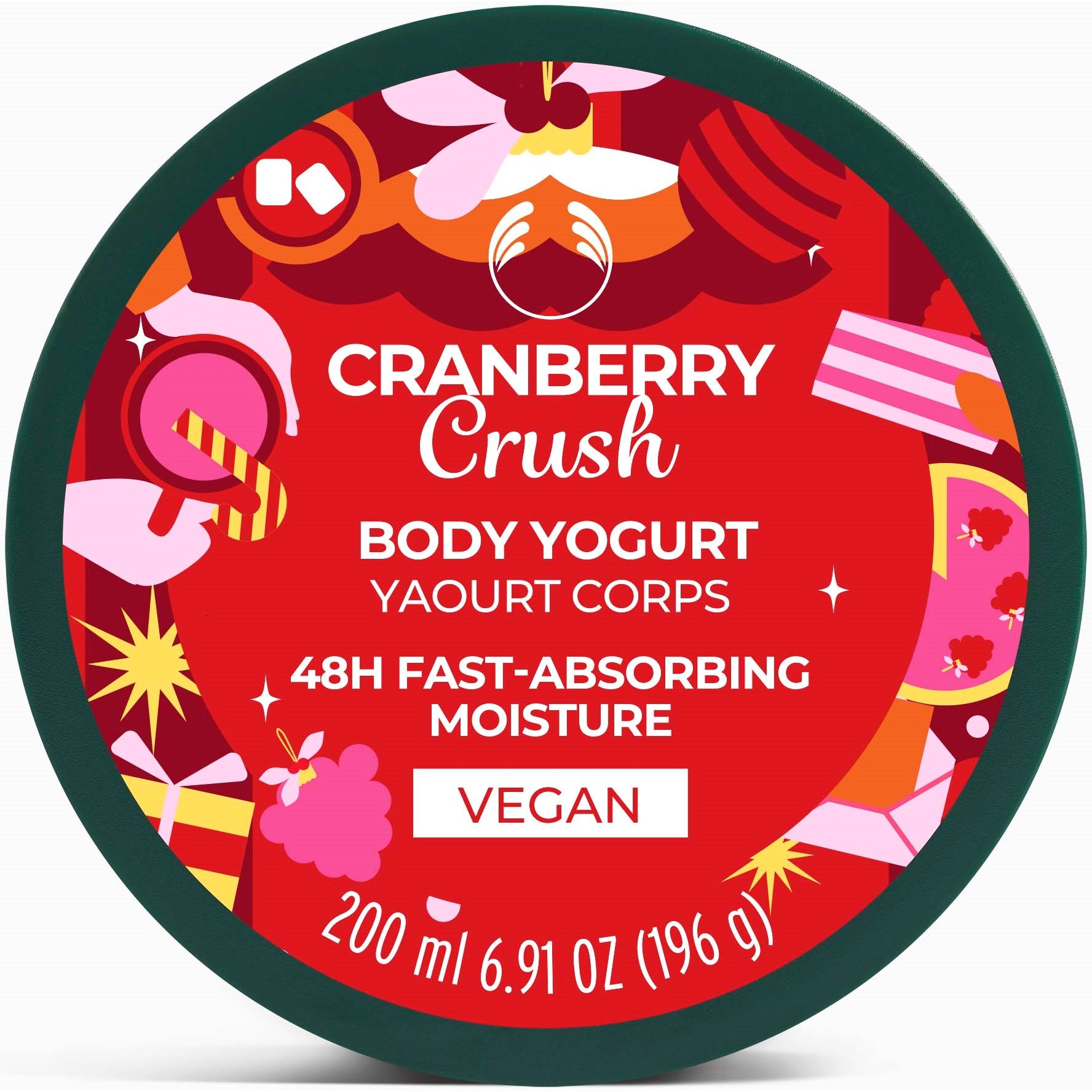 The Body Shop Cranberry Crush Body Yogurt  200 ml