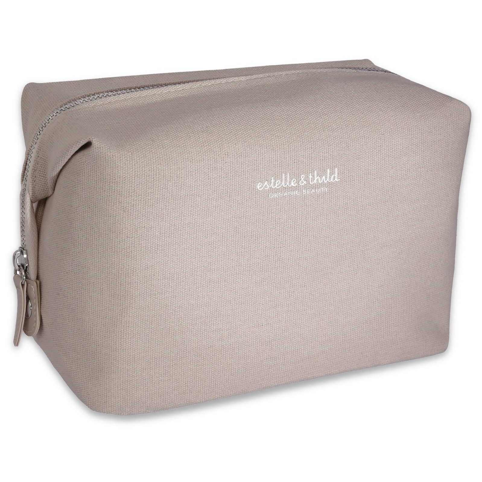 Estelle&Thild Organic Beauty Organizer Toiletry Bag Beige
