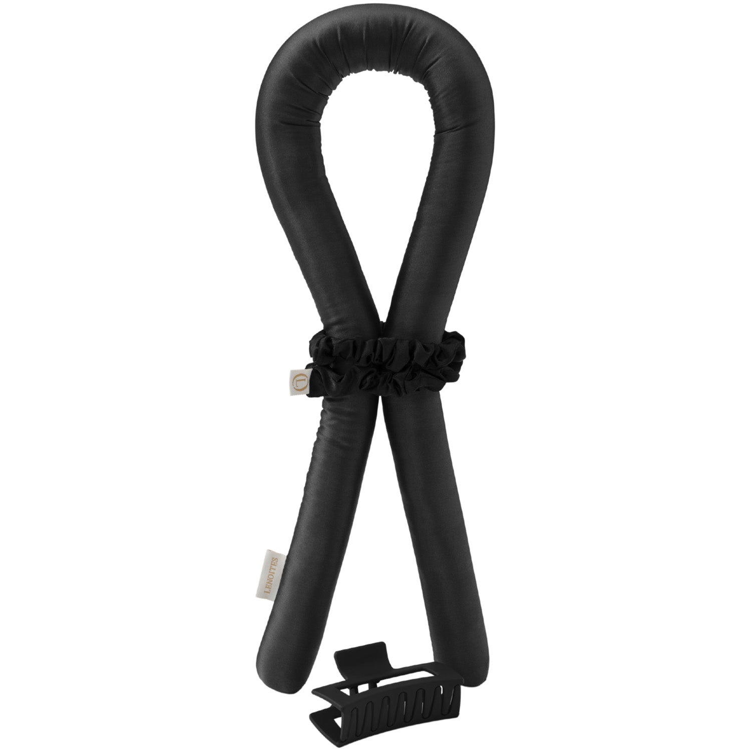 Lenoites Heatless Curls in Mulberry Silk Medium Black - 1 pcs