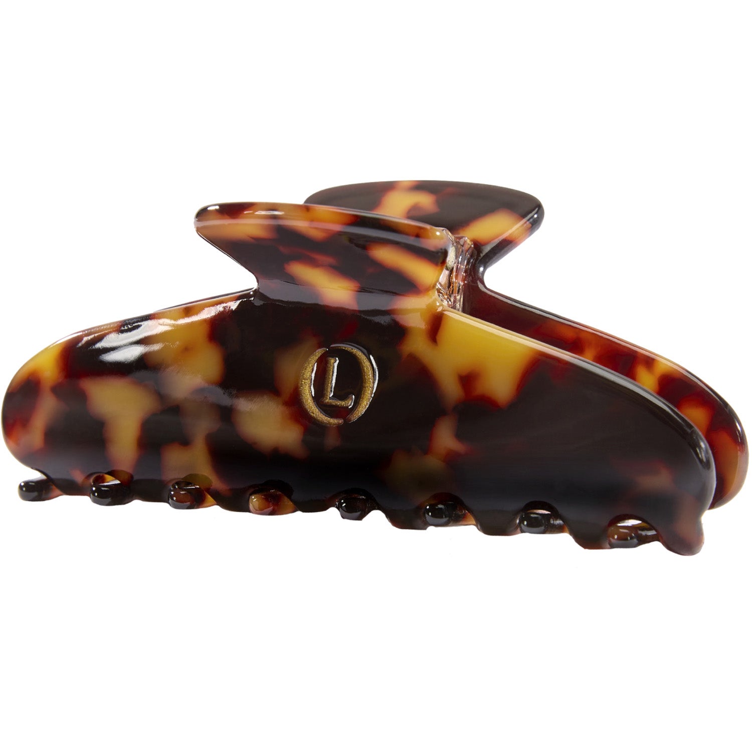 Lenoites Eco-Friendly Claw Clip Medium Bronze Leopard - 1 pcs