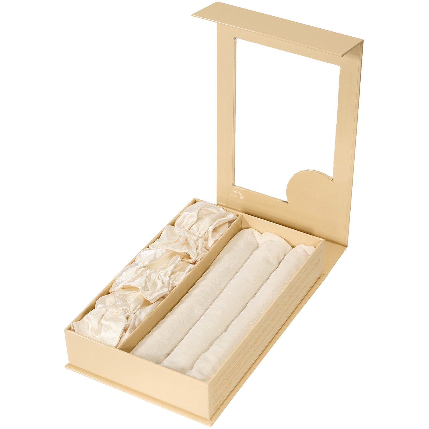 Lenoites Heatless Curling Rods with Caps 3-Pack Set Golden Sand - 1 pcs