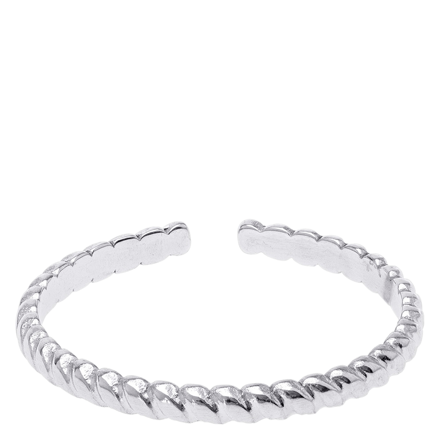 Timi Of Sweden Elna Structure Ring Stainless Steel Silver