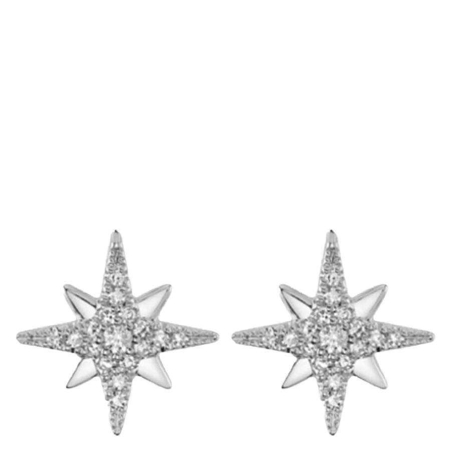 Snö of Sweden Stellaris Ear Silver Clear Onesize