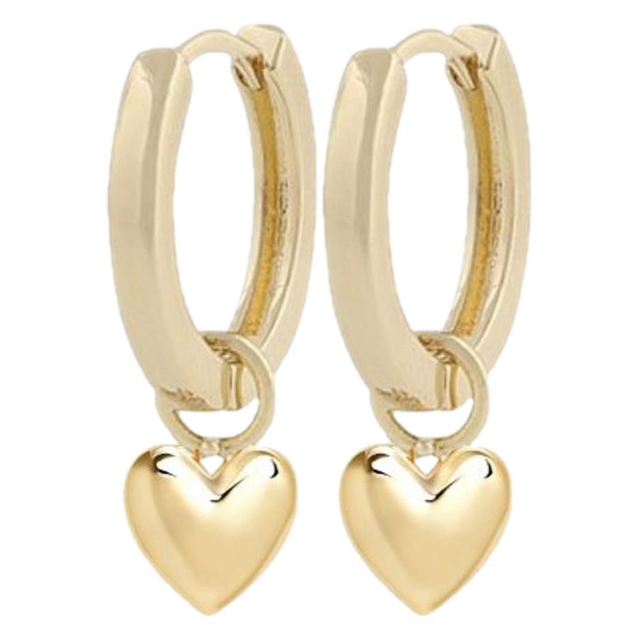 Snö Of Sweden Lovely Ring Pendant Ear Plain Gold Onesize