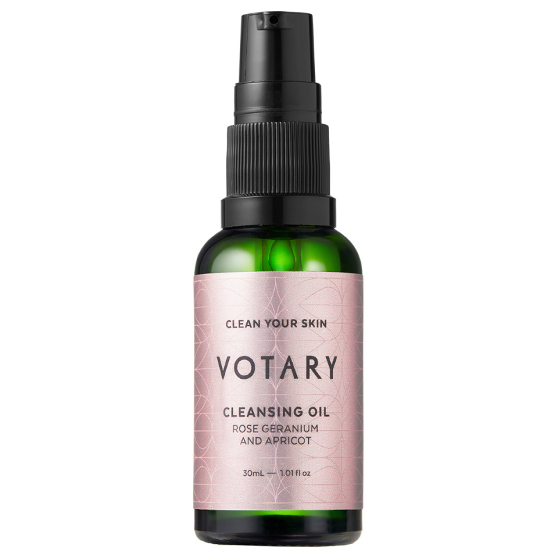 VOTARY Cleansing Oil Rose Geranium And Apricot (30 ml)