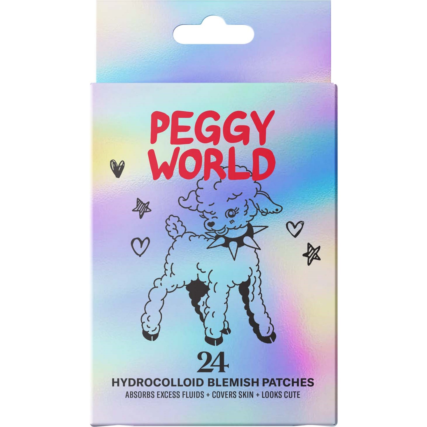 Peggy World Blemish Patches Stars and Hearts Holographic