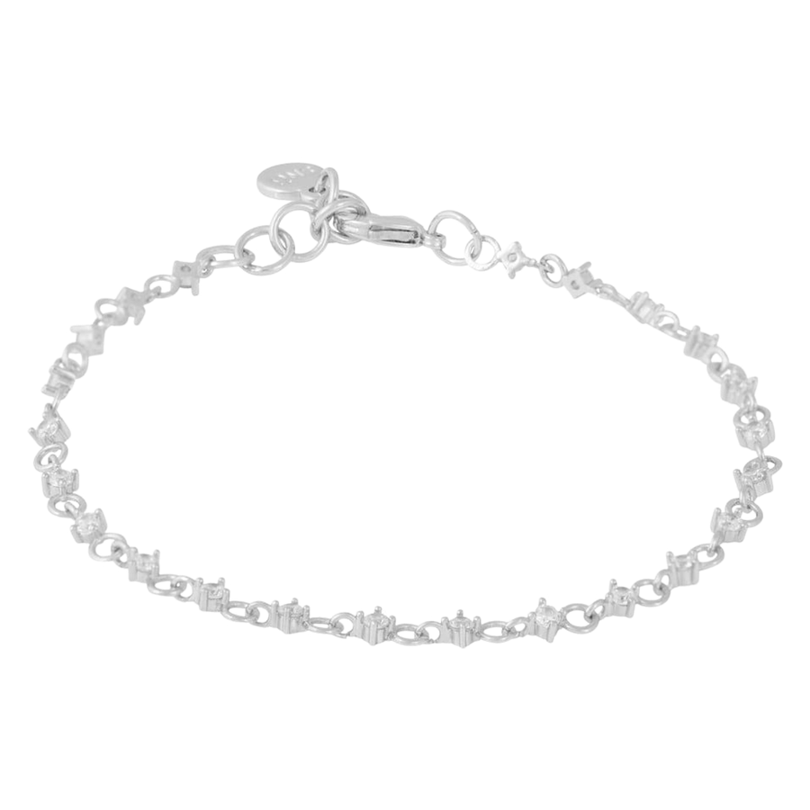 Snö Of Sweden Noctelle Crystal Brace Silver Clear Onesize