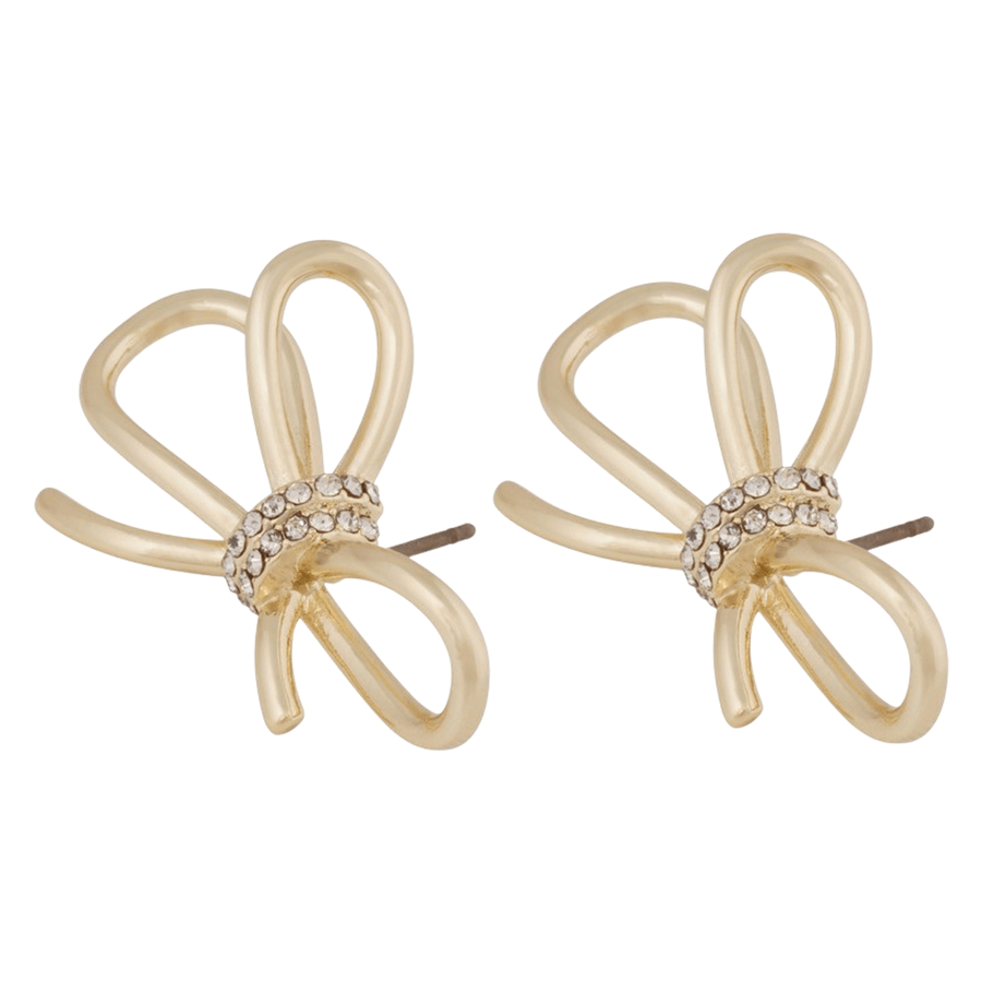 Snö Of Sweden Ribbon Ear Gold Clear Onesize