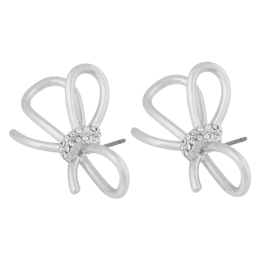 Snö Of Sweden Ribbon Ear SIlver Clear Onesize