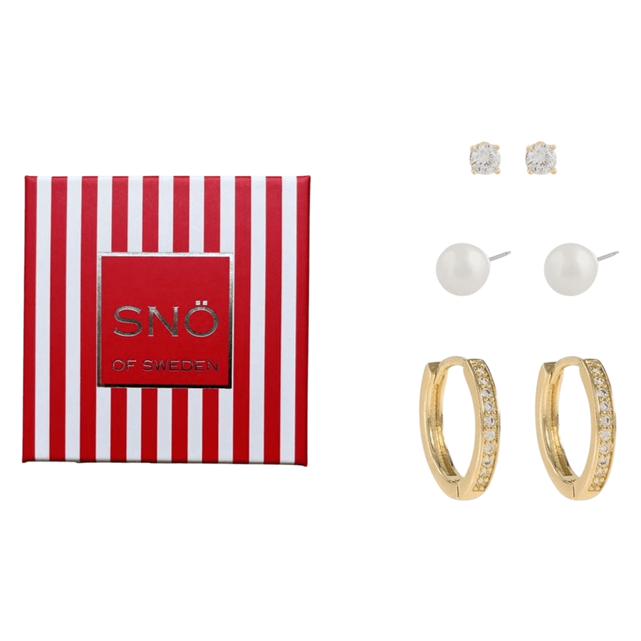 Snö Of Sweden Carol Set 8 Gold Clear Onesize