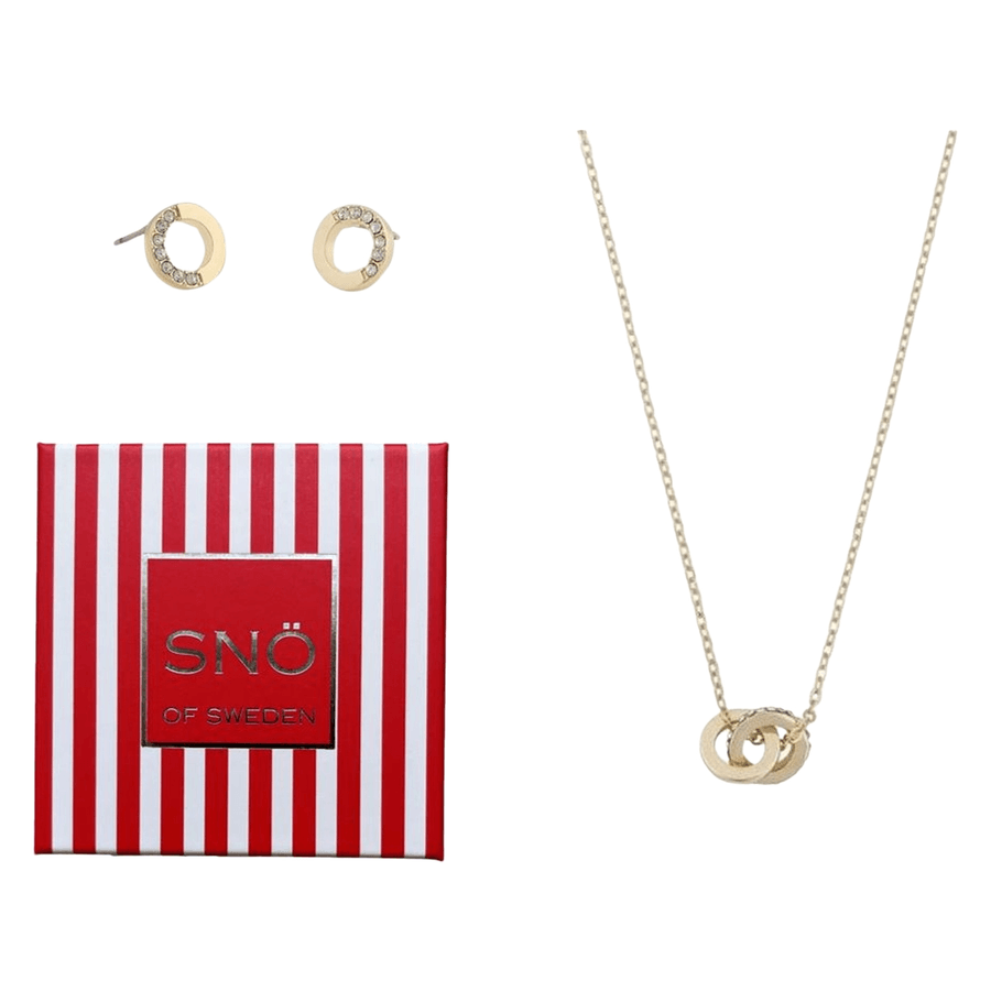 Snö Of Sweden Carol Set 7 Gold Clear Onesize
