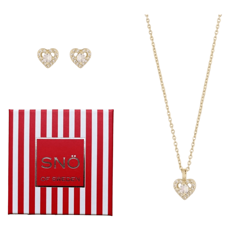 Snö Of Sweden Carol Set 3 Gold Clear Onesize