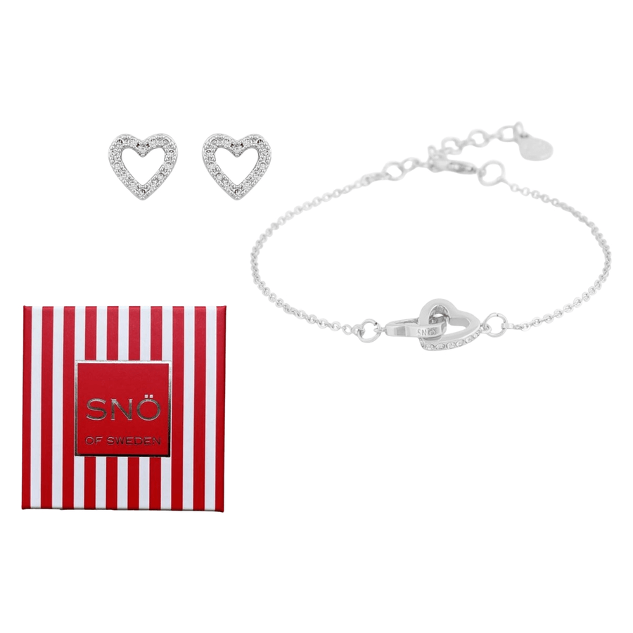 Snö Of Sweden Carol Set 1 Silver Clear Onesize