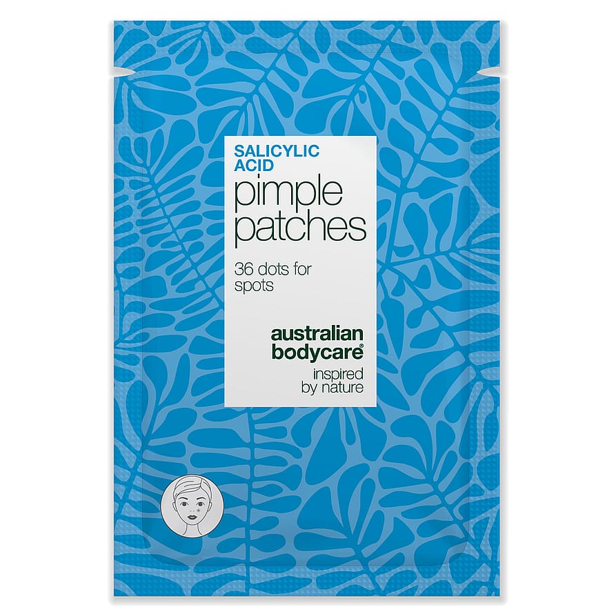 Pimple Patches med salicylsyra mot finnar och tilltäppta porer Australian Bodycare Salicylic Acid Pimple Patches